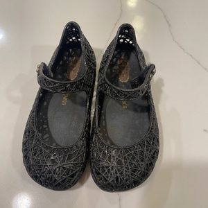 Mini Melissa Black flats